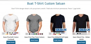 Desain baju kaos 1