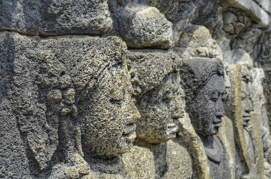 relief pada candi Borobudur