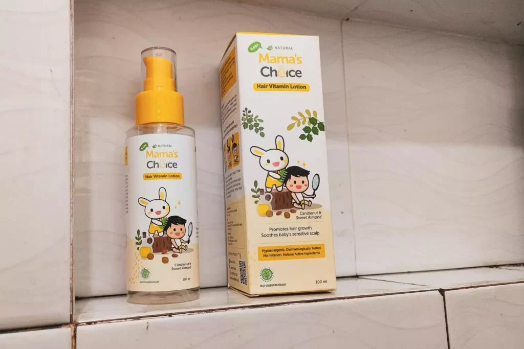 Baby hair lotion untuk rambut tipis bayi
